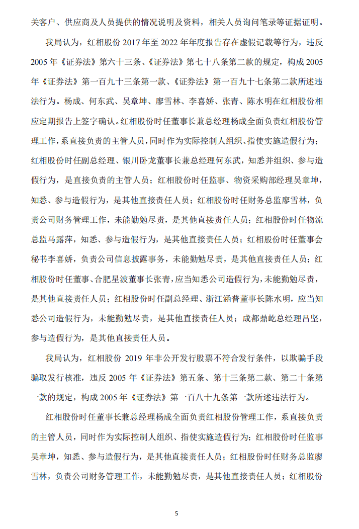 _ST红相：关于收到《行政处罚决定书》及《市场禁入决定书》的公告5.png