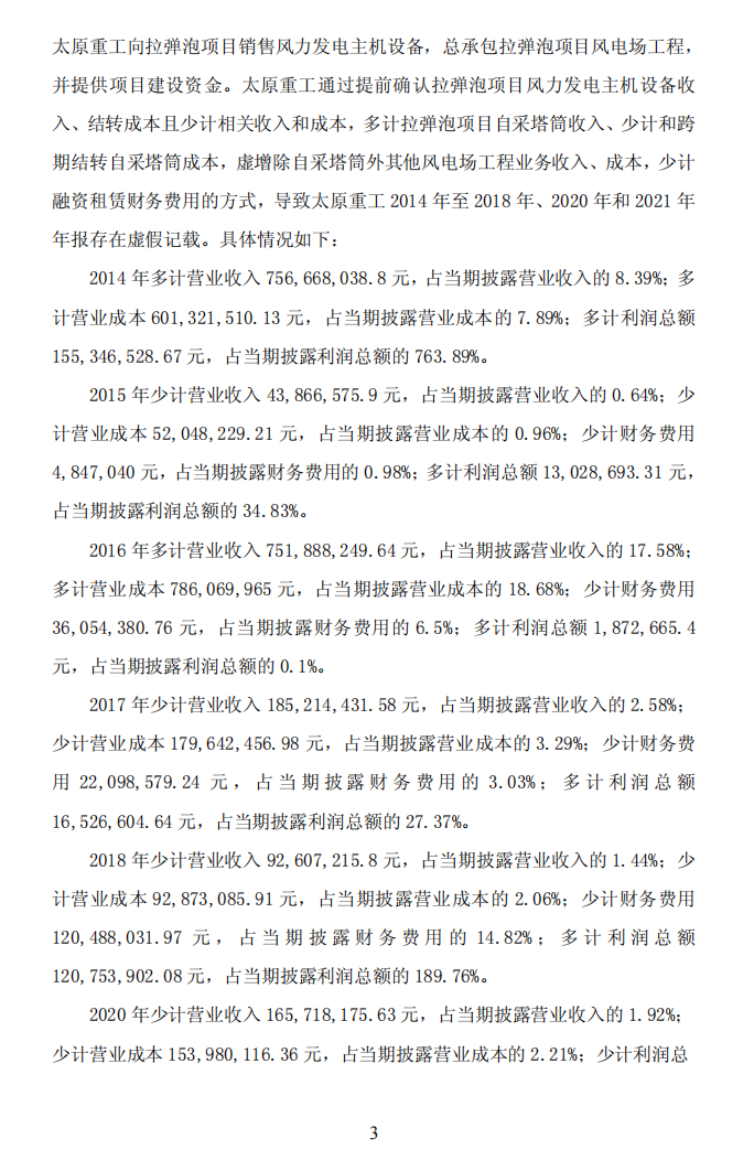 ST太重：太原重工关于公司及相关人员收到中国证券监督管理委员会山西监管局《行政处罚决定书》的公告3.png