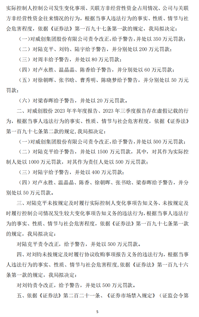 _ST威创：关于收到中国证券监督管理委员会广东监管局《行政处罚事先告知书》的公告5.png