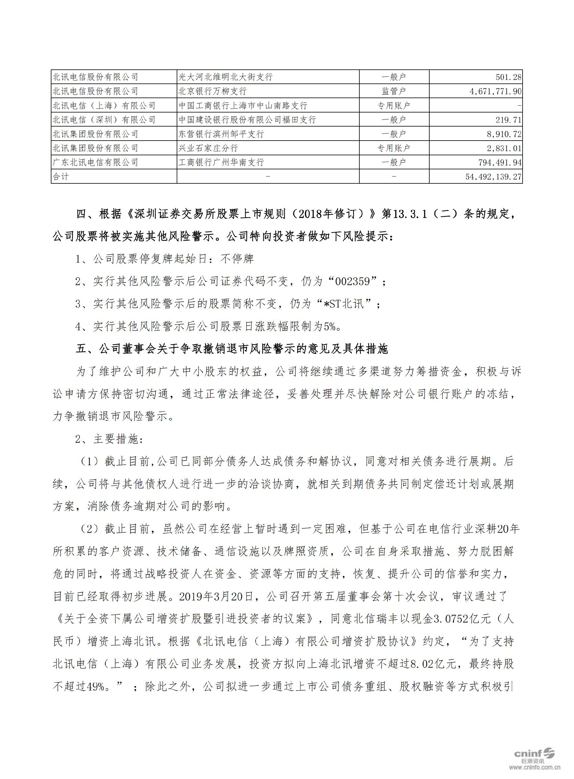 _ST北讯：关于公司股票被实行其他风险警示的公告_03.jpg