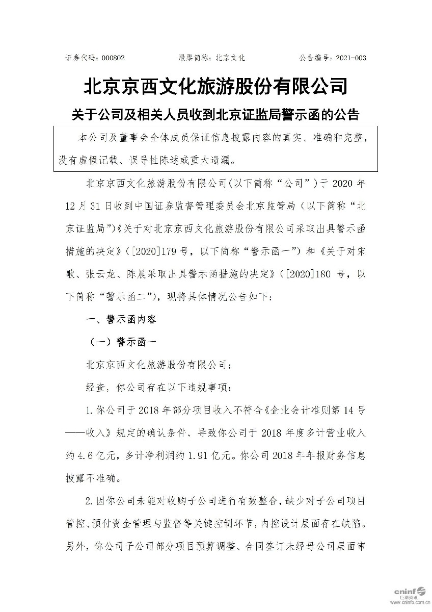 北京文化：关于公司及相关人员收到北京证监局警示函的公告_01.jpg