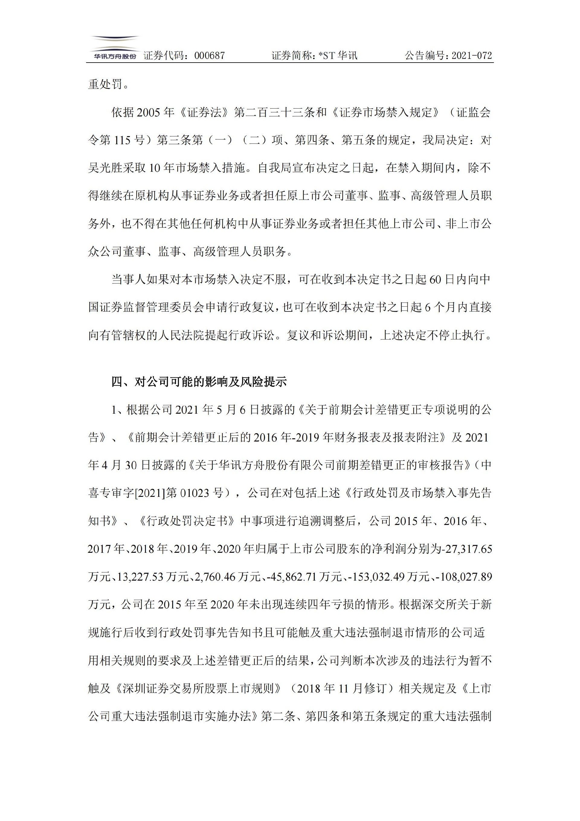 _ST华讯：关于收到《行政处罚决定书》及《市场禁入决定书》的公告_10.jpg