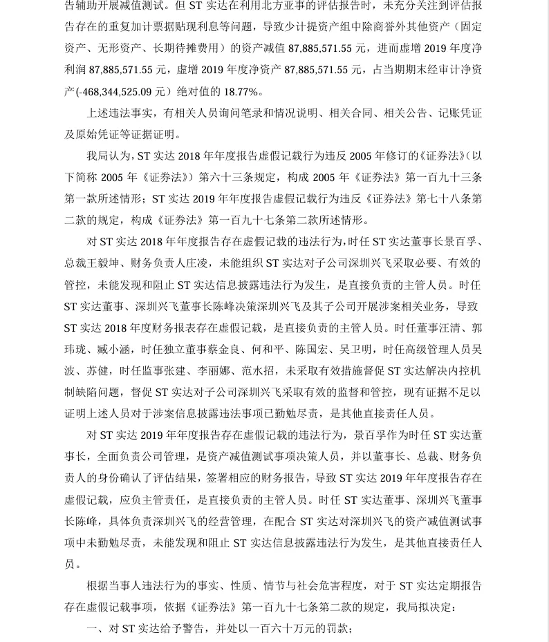 【1_处罚事先告知】ST实达收到《行政处罚事先告知书》的公告（2022/10/27）