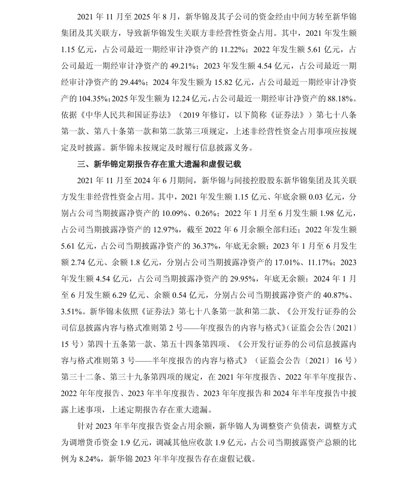 【处罚事先告知】ST新华锦收到《行政处罚事先告知书》的公告（2026/7/18）